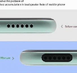 24 pack - Speaker Dust Protector Net Stickers for Android Anti-dust mobile protector