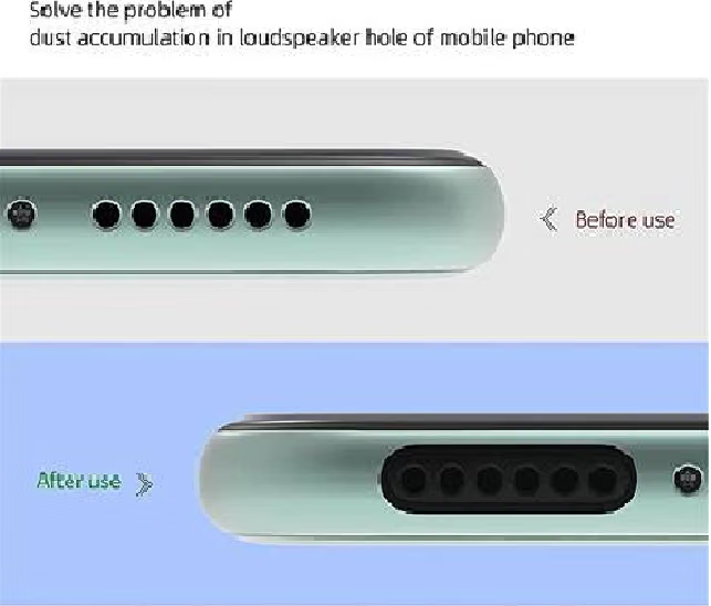 24 pack - Speaker Dust Protector Net Stickers for Android Anti-dust mobile protector