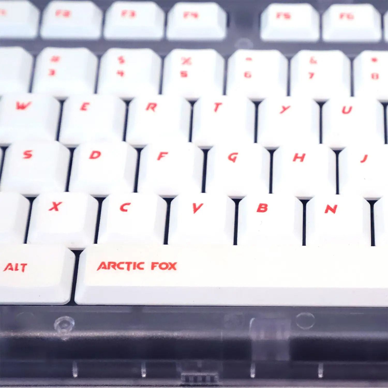White USB Wired Desktop Keyboard - Image 3