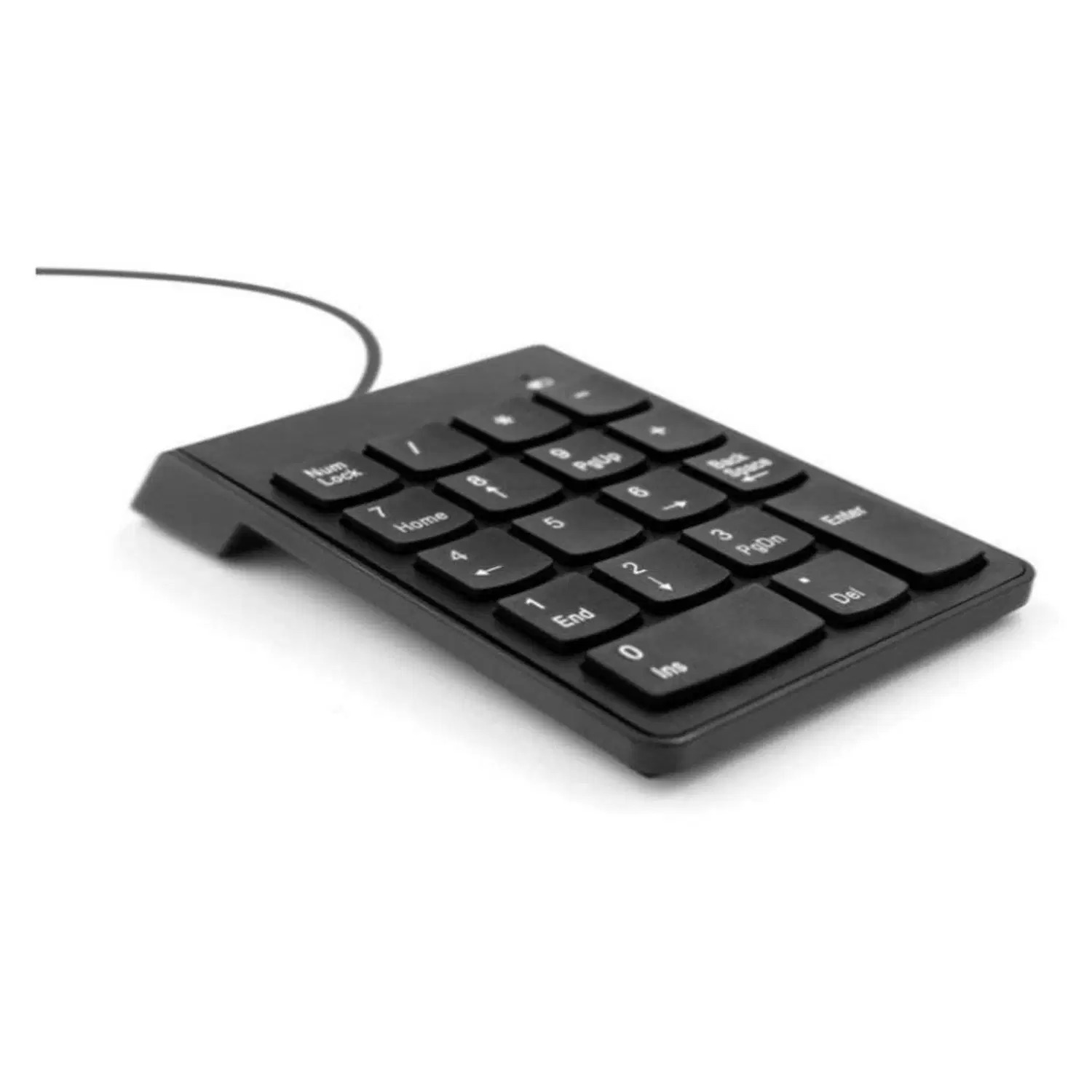 Black USB Wired Numeric Keypad - Image 3