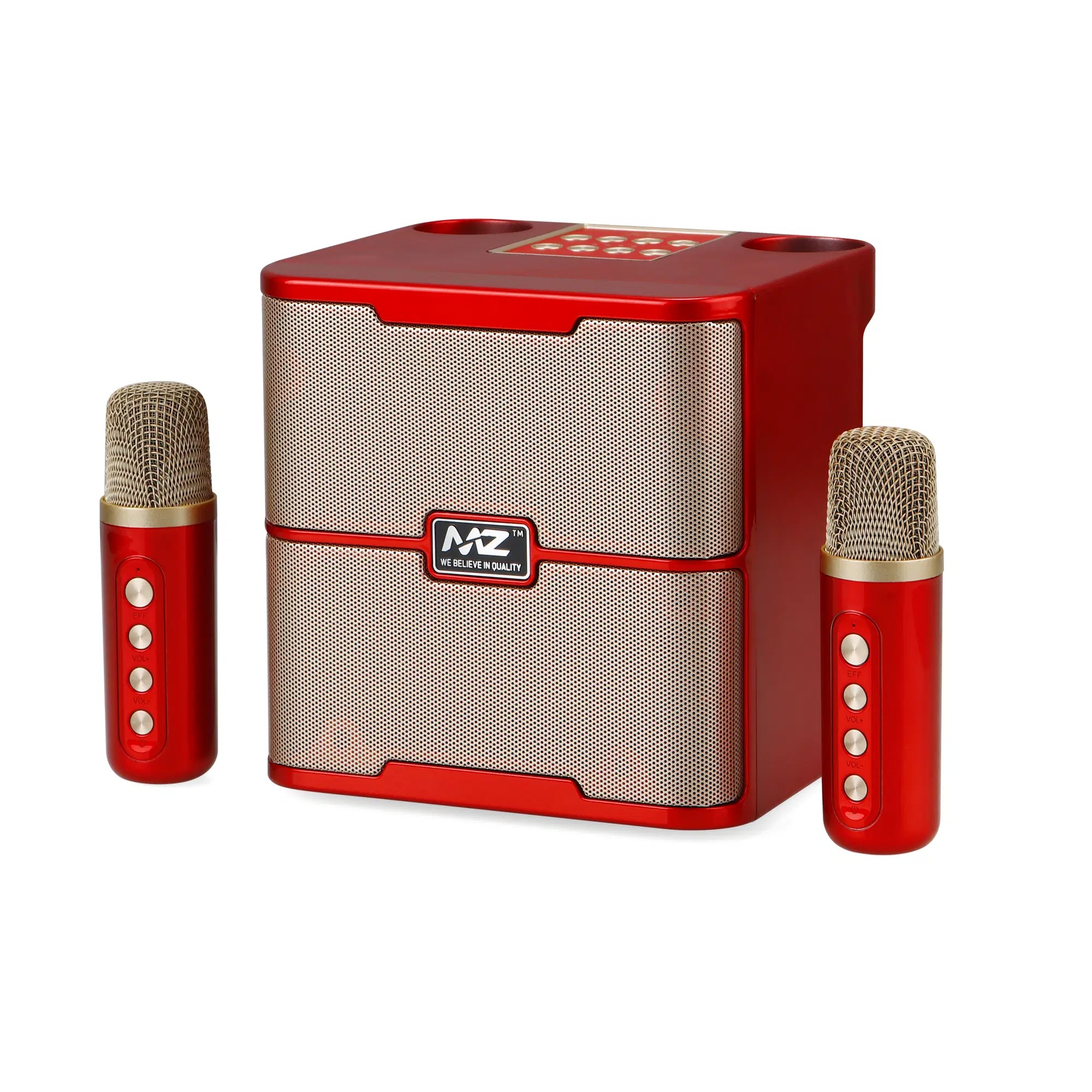 M203 20 W Bluetooth Speaker Bluetooth V 5.0 with SD card Slot Playback Time 6 hrs Red