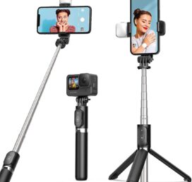 UTTU Bluetooth Selfie Stick ( Black )