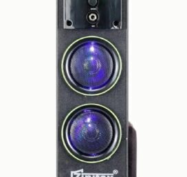 BOOM A LED 290 W Bluetooth Speaker Bluetooth v5.0 with Aux,USB Playback Time 10 hrs Black