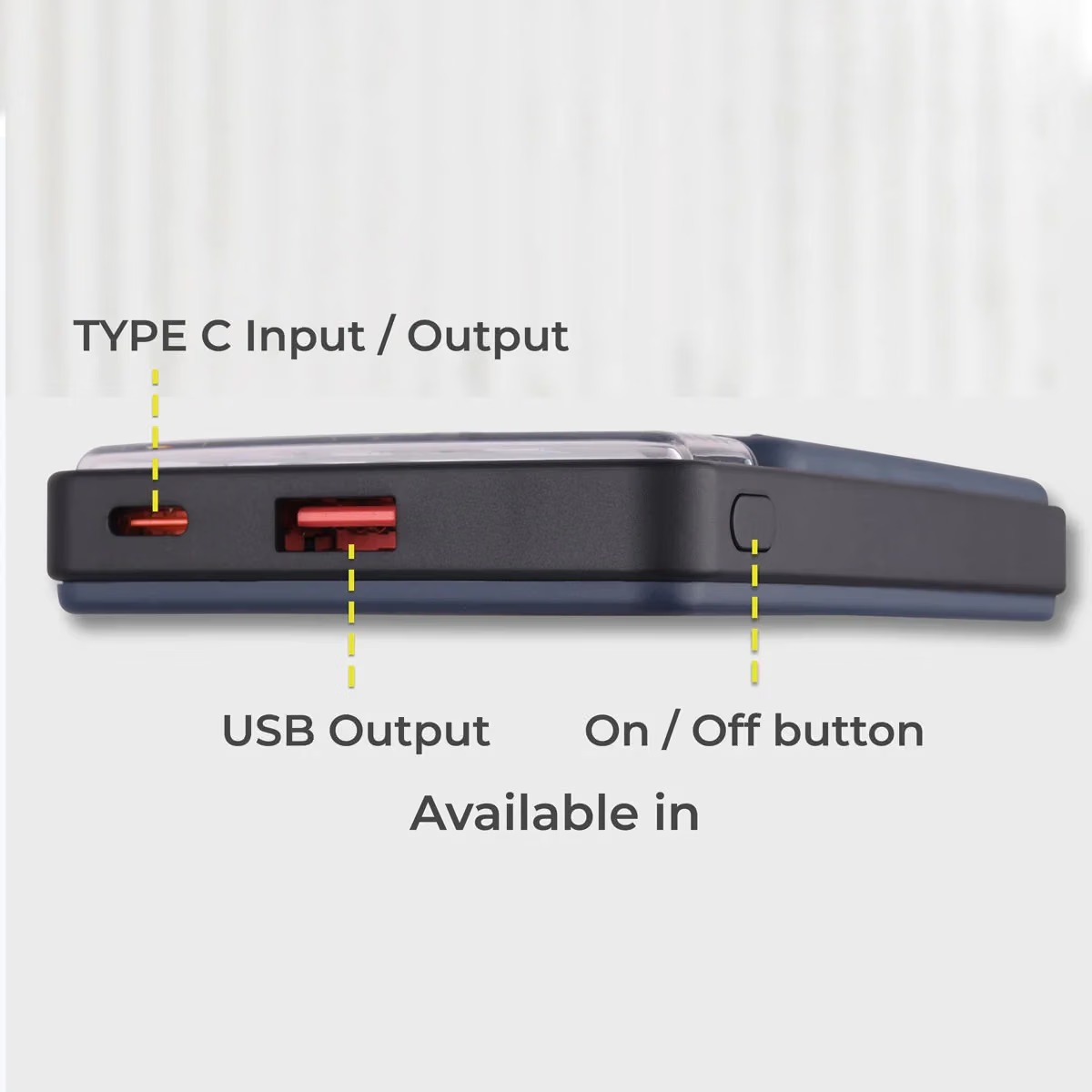 10000 -mAh 22.5W Li-Polymer Power Bank - Image 3